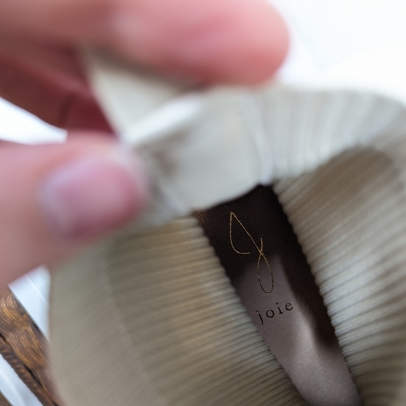 Joie J Neely Block Heel Knit Sock Ankle Booties Boots - Picture 7 of 7